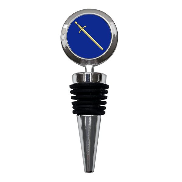 Masonic Lodge Tyler Wine Bottle Stopper