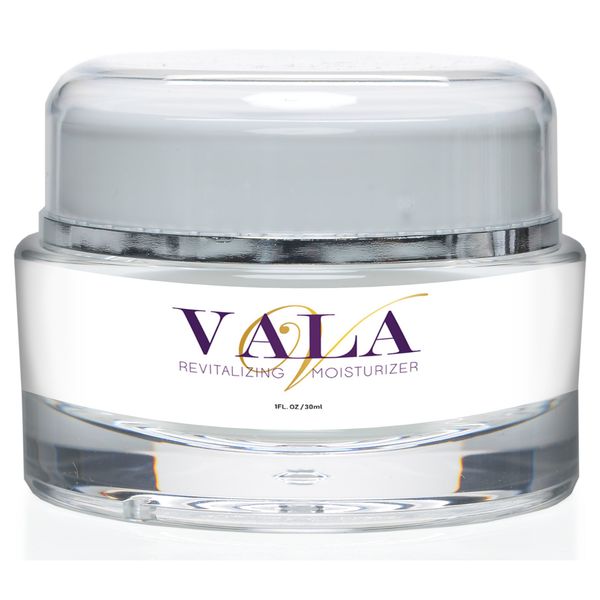 Revitalizing Moisturizer by Vala - Hydrate Face Morning/Night - Even Complexion