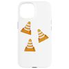 iPhone 15 Three Traffic Cones - Traffic Cone Case
