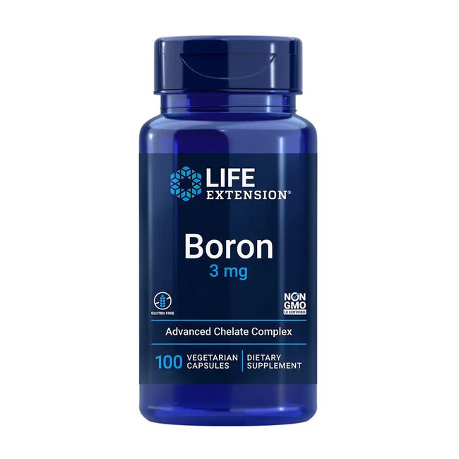 Life Extension Boron 3mg, 100 Vegetarian Capsules