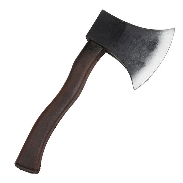 Realistic Black Small Axe Toy Weapon (Pack of 1) - Perfect for Halloween, Historical, World Book Day, Cosplay, & Dress-Up