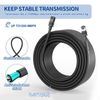 Bewinner Cale for Rectangular Satellite Gen 3, Professional IP68 Waterproof 1200/Mbps High Speed Satellite Replacement Cable, Bite Proof & Cut Proof (30FT(10M))