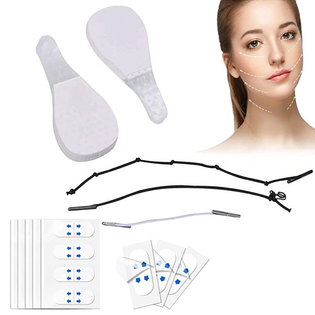 Face Lifting Tape 120 Facelifting Tape Lifting Tapes Gesicht Gesichtslifting Strips Sofort Unsichtbare Facelift Aufkleber Make Up Facelifting Werkzeuge Dünne Gesichtsaufkleber Face Lifting