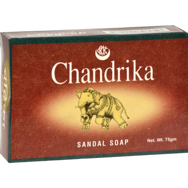 Chandrika Soap Sandal Soap, 75 Gram (Pack of 12)