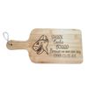 Shark Coochie Board – Engraved Bamboo Charcuterie Board