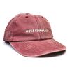 Vivian Flytrap Unisex Overstimulated Washed Embroidered Dad Baseball Cap - Red
