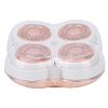 Hair Remover Replacement Head, Rose Gold Plated Replacement Head Convenient Installation Electric Hair Remover Head 360‑degree Floating Blade for Home Use