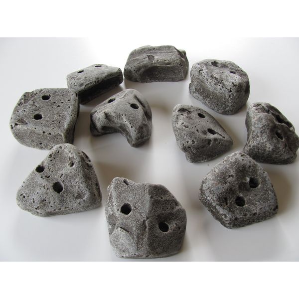100 SCREW ON ROCK CLIMBING HOLDS. 