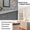 Gobrico Stainless Steel 3 3/4 inch Cabinet Pulls Square Drawer Handles Kitchen Cupboard Knobs Brushed Nickel 5 Pack