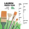 Princeton Lauren Paintbrush, Size 3/4 inch, Evergreen