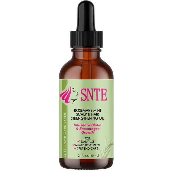 Samnyte Rosemary Oil - Rosemary Oil for Hair Growth Pure Essential Oils - Rosemary Oil is Suitable for Repairing Hair, Relieving Dryness and Flaking, and Repairing Split ends