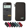 Casio fx-85DE X including a WYNGS protective case in Dark Gray - Basic Set (German)
