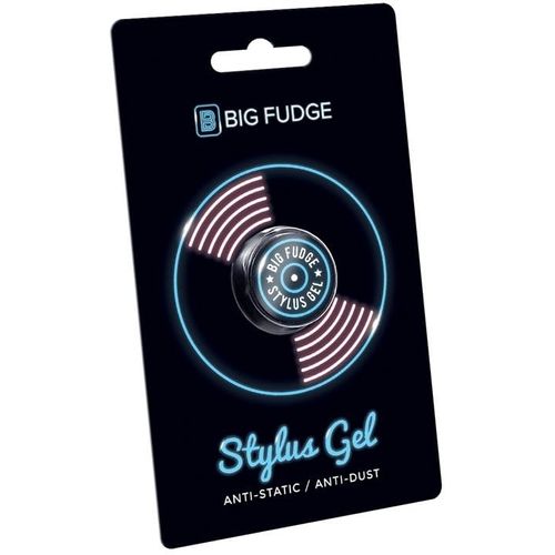 BIG FUDGE Turntable Stylus Cleaning Gel - Anti-Static and Anti-Dust Improves Sound Performance - Stylus Cleaner for Record Needles