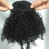 ZSLLO Afro Kinky Curly Ponytail Hair Extensions