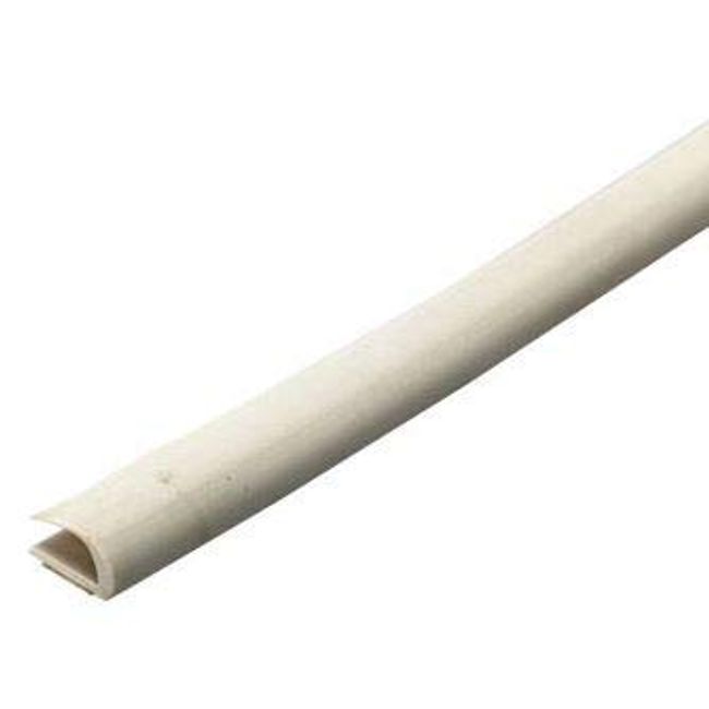 Atom Livintec Door Seal with Double Sided Tape Length 98.4 inches (2500 mm), Ivory