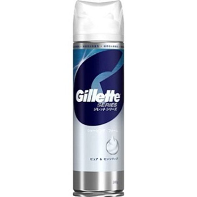 [P&amp;G] Gillette Shaving Foam Pure &amp; Sensitive 245g