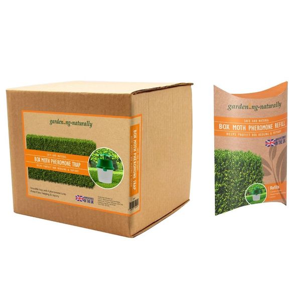 Box Tree Moth Trap with Pheromone Lures – Reusable Garden Trap for Box Hedge Moth