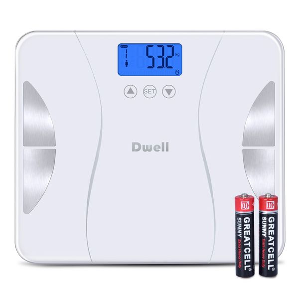 D-Well Smart Scale, BTS186W, White