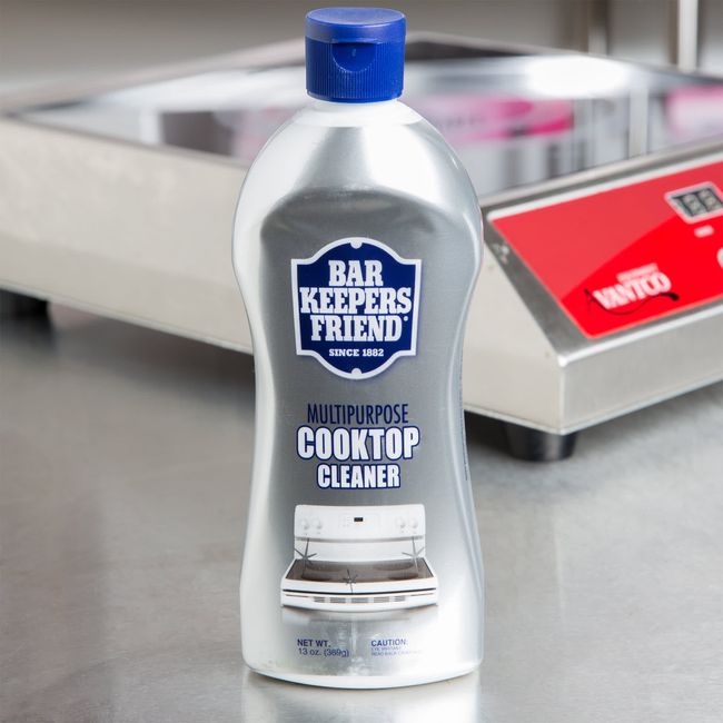 BAR KEEPERS FRIEND Multipurpose Cooktop Cleaner (13 oz) - Liquid Stovetop  Cleans 