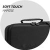 Sam Villa Blow Dryer Case - Tailored Compartments for Blow Dryer, Nozzles, Diffuser & Tools, Adjustable Velcro Straps for Secure Storage
