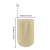 Linkidea 3 Pcs Soap Bags, Exfoliating Soap Saver Pouch, Exfoliator Sponge Soap Pocket Drawstring Bag, Body Scrubber for Bath Shower (3 Random Colors