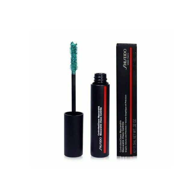 Shiseido ControlledChaos MascaraInk #04 EMERALD ENERGY - Size 11.5mL / 0.32 Oz.