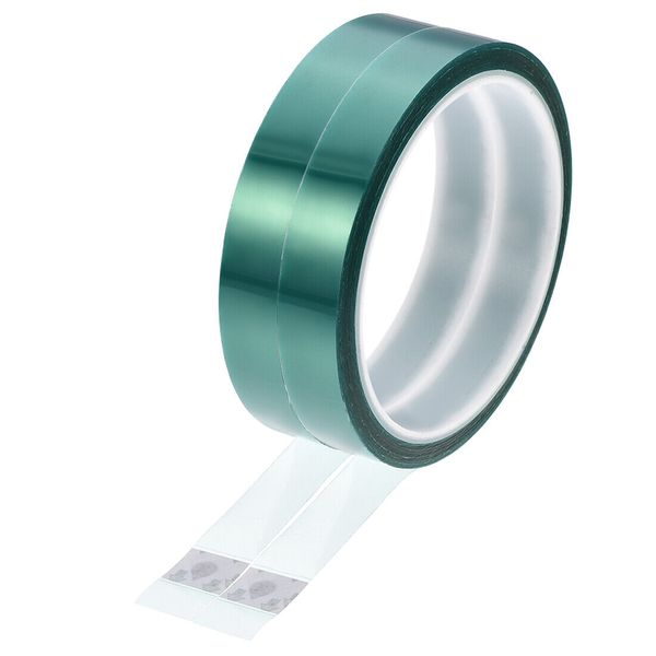 15mm PET Green Tape High Temperature Adhesive Tape 33.0m 2 Rollers-