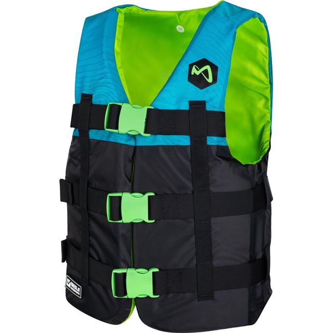 MESLE Schwimmweste H210, 2XS-4XL, Schwimmhilfe für Erwachsene & Kinder, Leichte 50N Auftriebsweste Herren & Damen, Prallschutzweste für Jetski, SUP, Wasserski, Kajak, Wakeboard