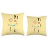 Ed, Edd n Eddy Plank Face Throw Pillow