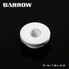 Barrow G1/4 Hex Blank Plug - White (6 Pack)