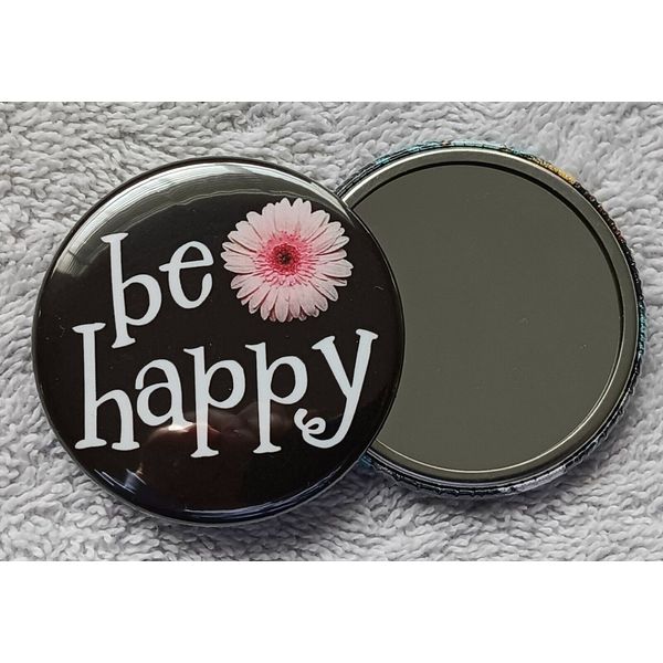 Hand Mini Small Pocket Round Cosmetic Makeup Compact Travel Portable Mirror