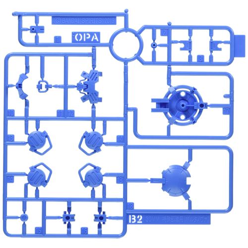 30 Minute Missions (30MM) Optional Armor for Special Forces [Portanova (Light Blue)], 1/144 Scale, Color-coded Plastic Model