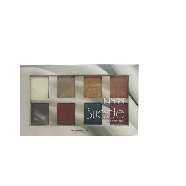 NYX  The Suede Colletction Eye Shadow Palette 8 Shades S134