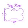 Dante | Coco | Double Sided Pet Id Dog Tag | Personalized for Your Pet