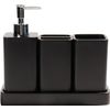Bathroom Accessories Set, 4 Pcs Bathroom Accessory Set, Soap Dispenser, Toothbru