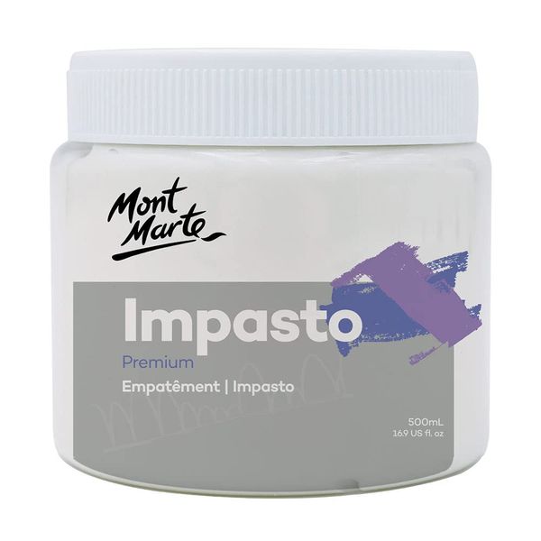 MONT MARTE Impasto Acrylic Medium 500ml (17oz)
