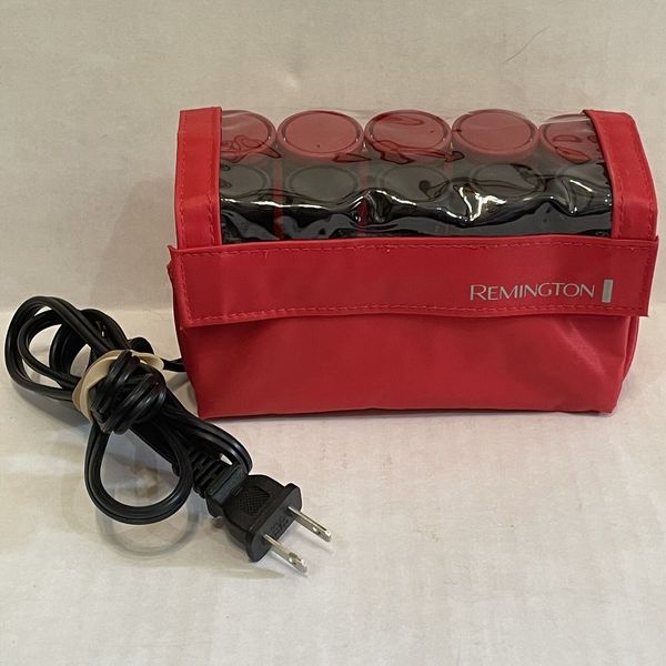 Remington All That Ionic 10 Hot Rollers Hair Curlers Travel Case H-1015