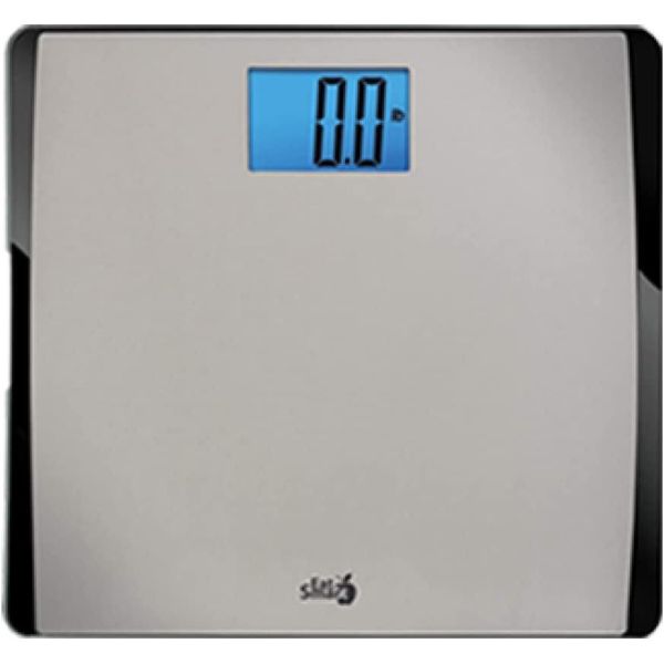 Eat Smart Precision 550 Pound Extra-High Capacity Digital Bathroom Scale with ,