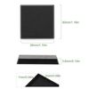Evemodel Square Base Model Modelling Plastic Base for Figures or Miniatures for War Games Table Decoration (10pcs 40mm)