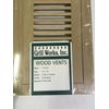 Grill Works White Oak floor vents 4 x 14