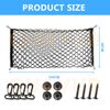 Trunk Envelope Cargo Nylon Net Black New 1 Set For DODGE DURANGO 1998 1999-2022