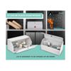 AdirMed Medicine Lock Box for Medication Lock Box with Key - Wall Mounted Loc...