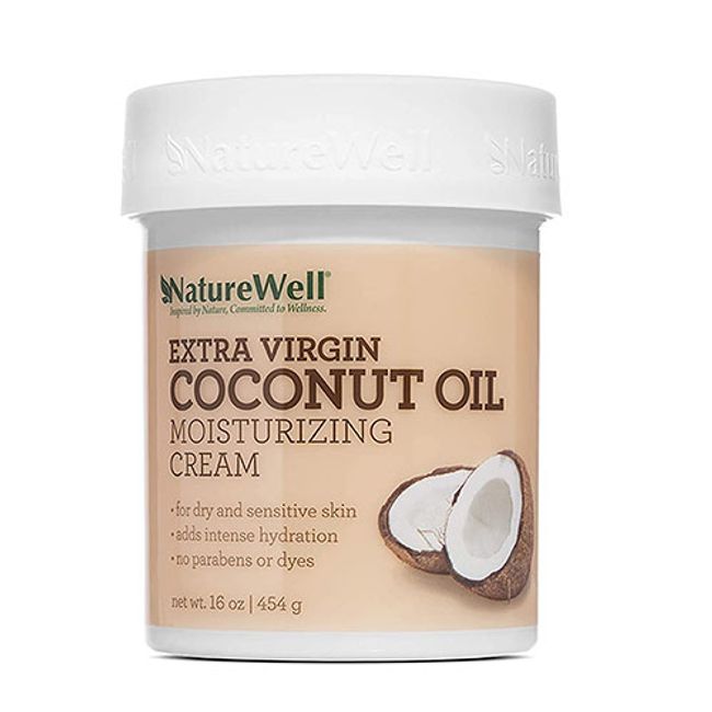 <br />[Express Delivery] NATUREWELL Extra Virgin Coconut Oil Moisturizing Cream for Face and Body 16oz Natural Well Extra Virgin Coconut Oil Highly Moisturizing Cream for Face and Body Coconut Oil Cream Skin Care