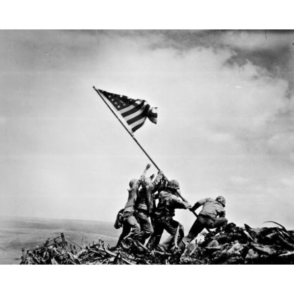 Raising the Flag on Iwo Jima L8