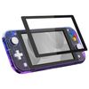 eXtremeRate Gradient Translucent Bluebell DIY Replacement Shell for Nintendo Switch Lite, NSL Handheld Controller Housing w/Screen Protector, Custom Case Cover for Nintendo Switch Lite