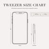 Tweezerman Stainless Steel Slanted Point Tweezer - Eyebrow Precision Tweezers, Facial And Ingrown Hair Removal (Classic Stainless)