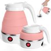 Flintronic Foldable Kettle Water Bottle Pink