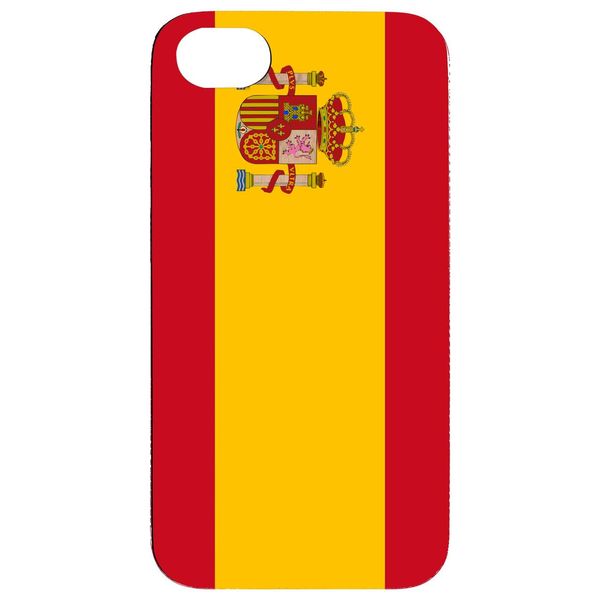 Flag Spain - UV Color Printed - iPhone 5/5S/SE Universal / Cherry