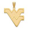 West Virginia Extra Large (1 Inch) Pendant (Gold Plated)