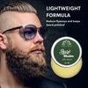 Organic Beard Balm, Styles, Strengthens & Softens Beards & Mustaches - Leave...